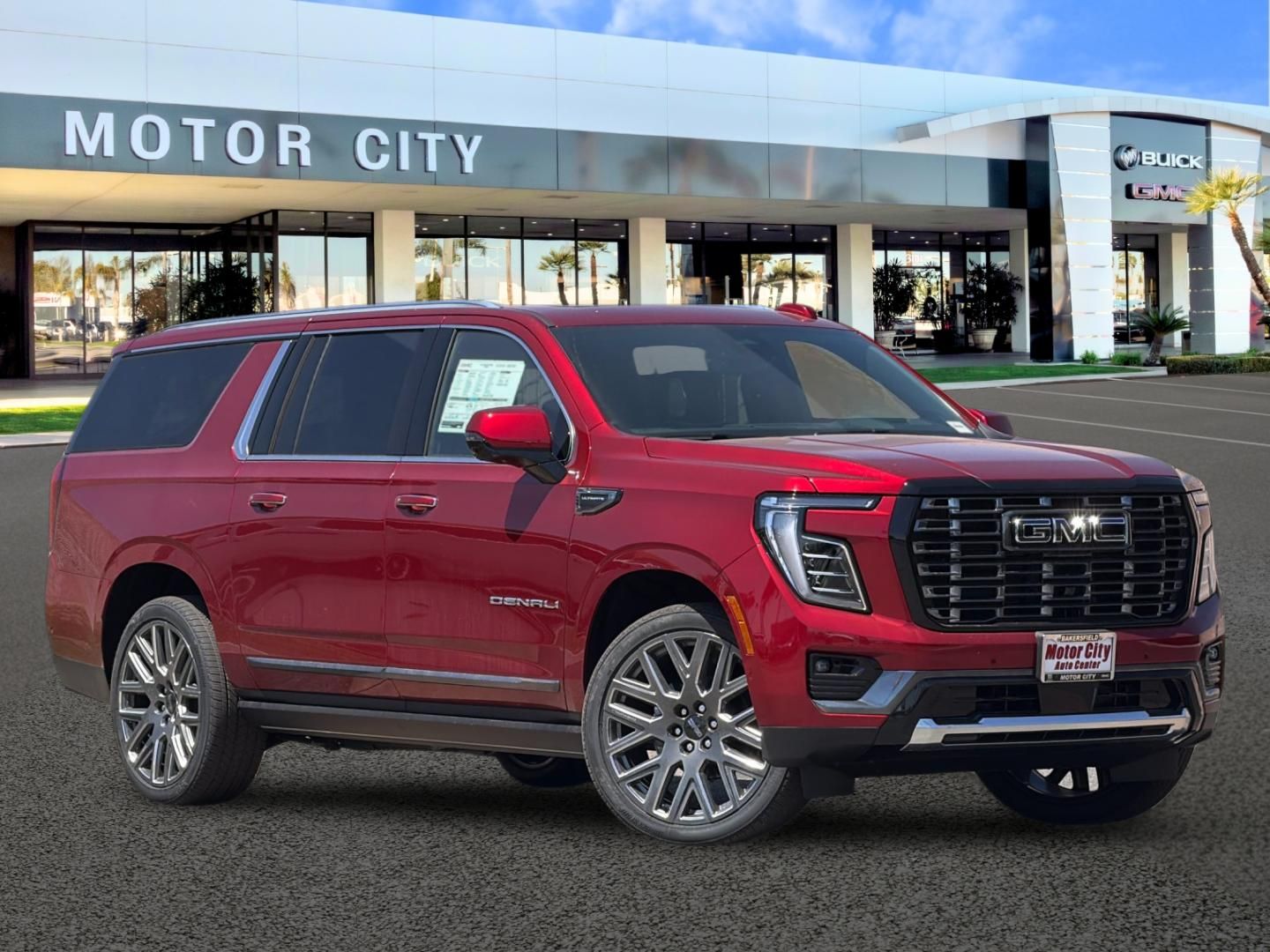 Volcanic Red Tintcoat 2026 GMC Yukon XL SUV / Crossover Four-Wheel Drive