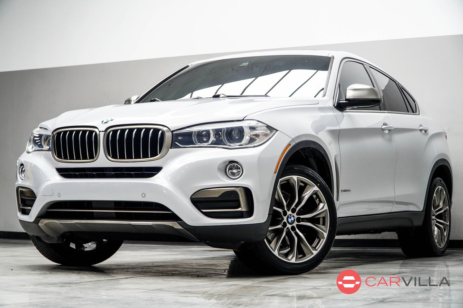 Silver Pearl 2018 BMW X6 xDrive35i AWD SUV / Crossover All-Wheel Drive 8-Speed Automatic