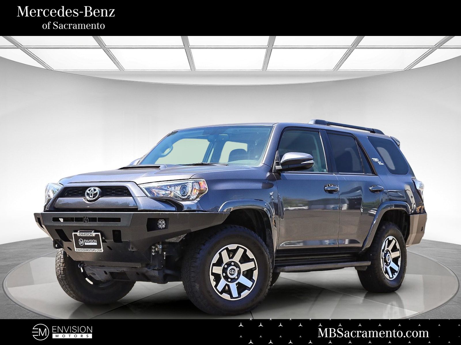 Magnetic Gray Metallic 2019 Toyota 4Runner SUV / Crossover Four-Wheel Drive 5-Speed Automatic Overdrive