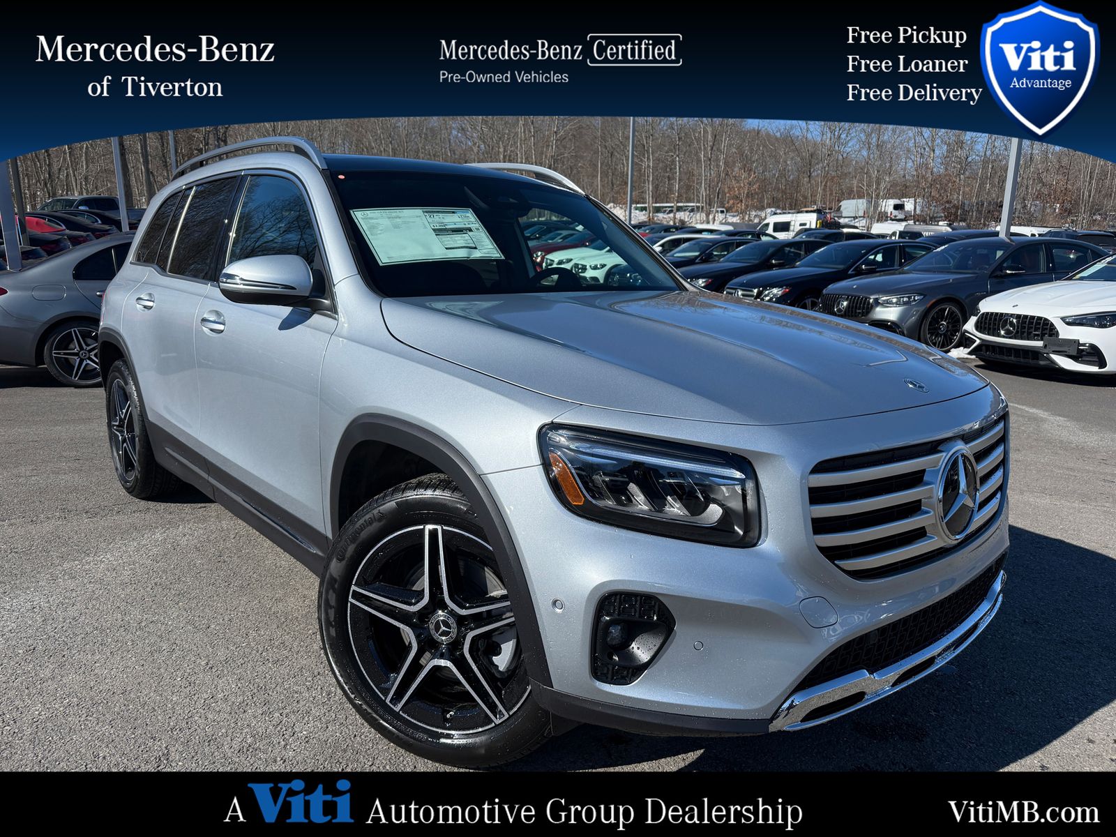 Cirrus Silver Metallic 2026 Mercedes-Benz GLB SUV / Crossover All-Wheel Drive 8-Speed Dual Clutch