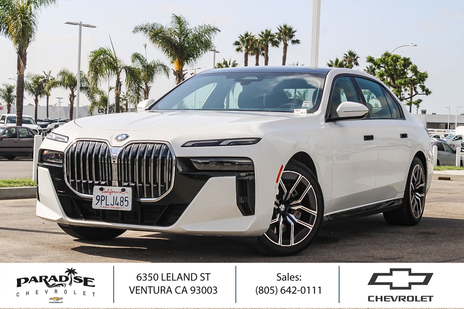 Alpine White 2025 BMW 7 Series Sedan Rear-Wheel Drive 8-Speed Automatic