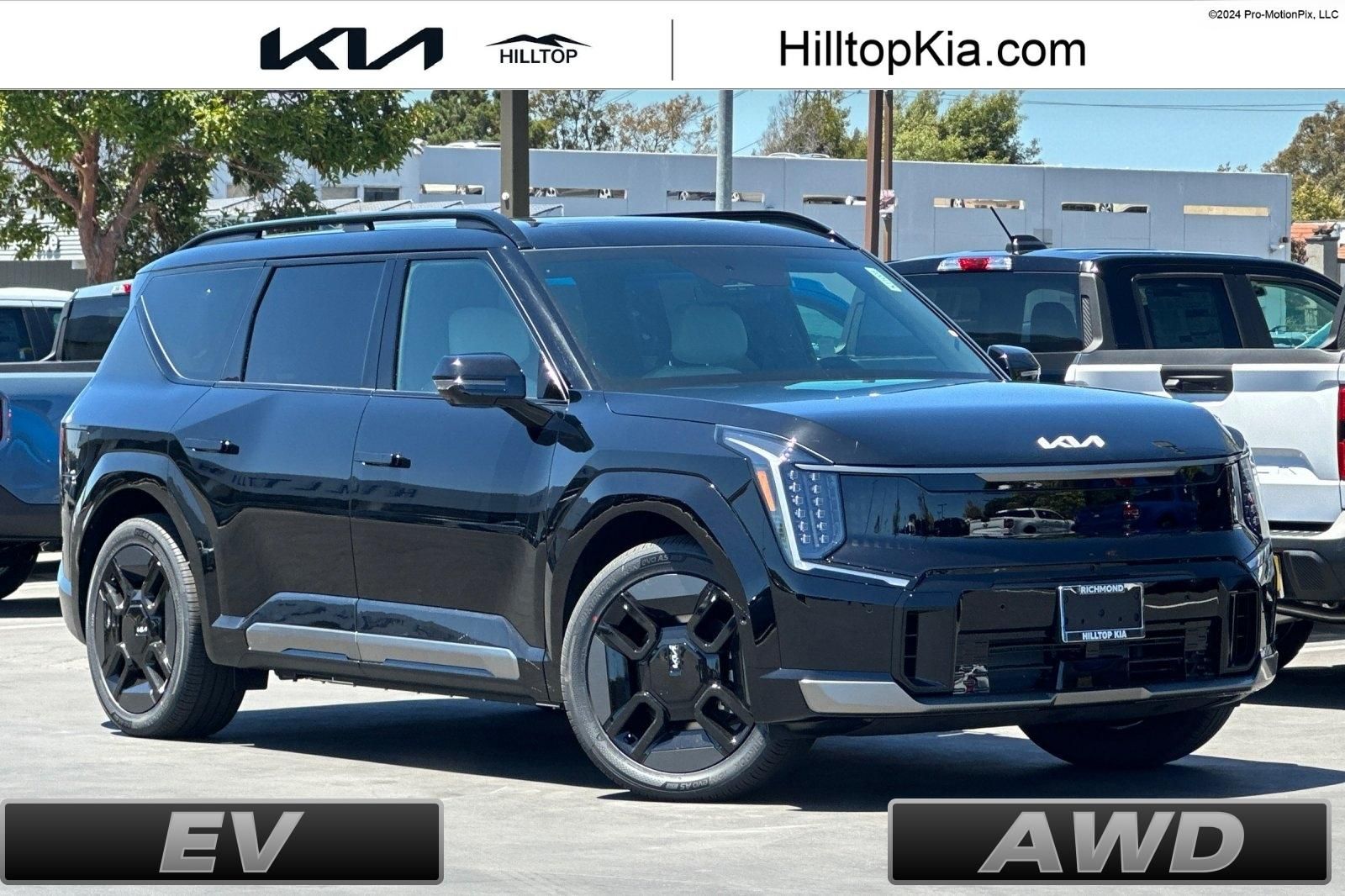 Ebony Black 2026 Kia EV9 SUV / Crossover All-Wheel Drive 1-Speed Automatic