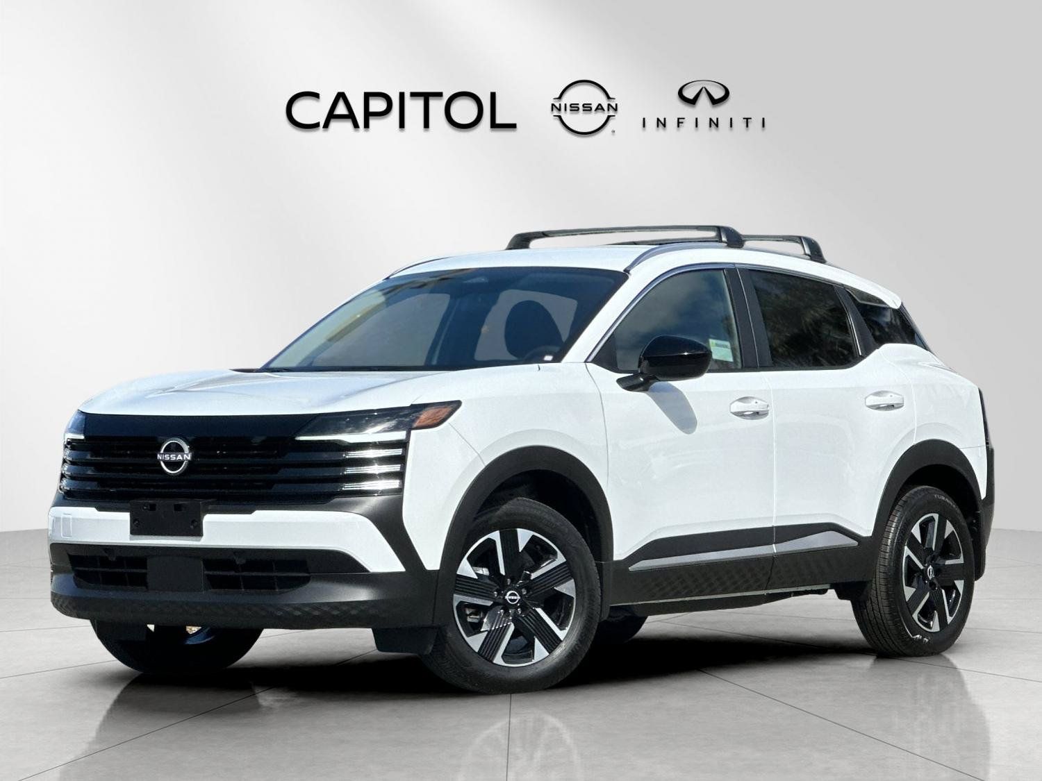 White (Fresh Powder) 2026 Nissan Kicks SUV / Crossover All-Wheel Drive Continuously Variable Transmission