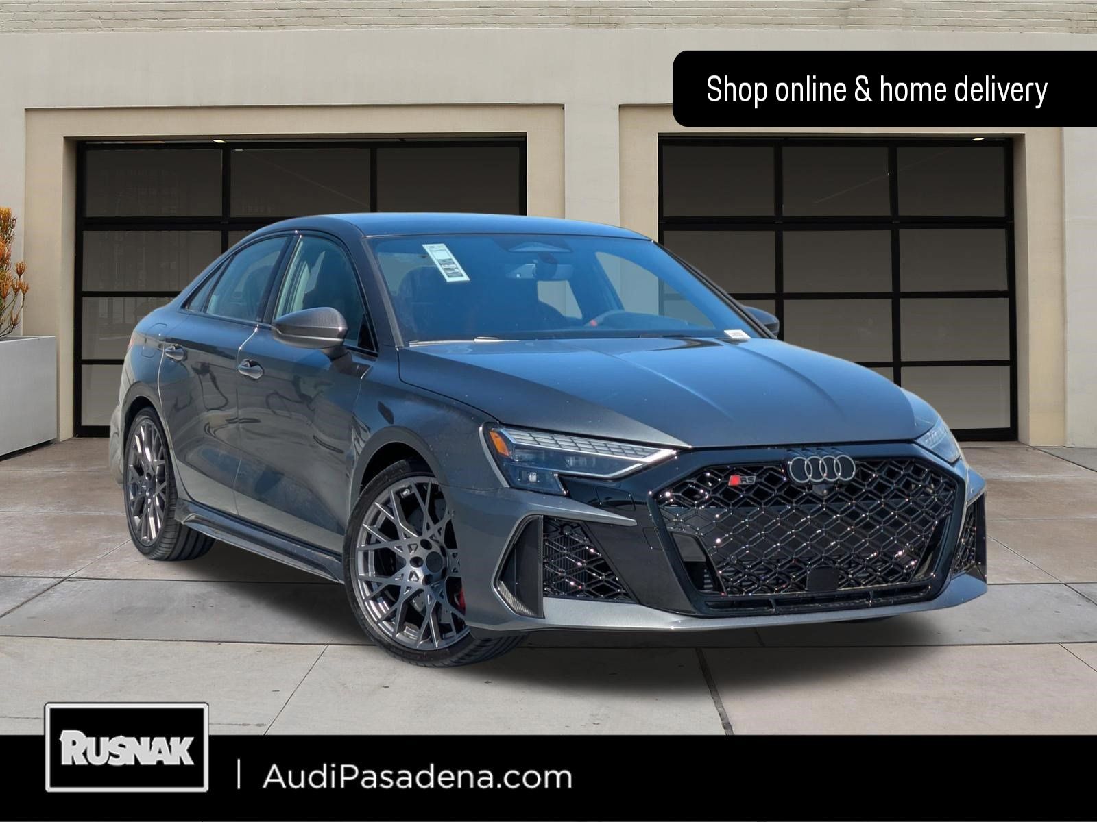 Daytona Gray 2026 Audi RS 3 Sedan All-Wheel Drive 7-Speed Automatic