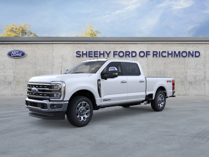 New 2026 Star White Metallic Tri-Coat Ford Lariat image 2