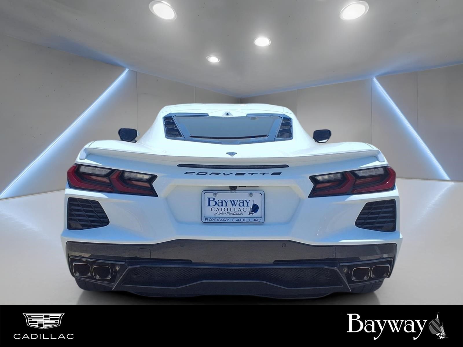 2025 Chevrolet Corvette Stingray White at DeMontrond Gulf Freeway