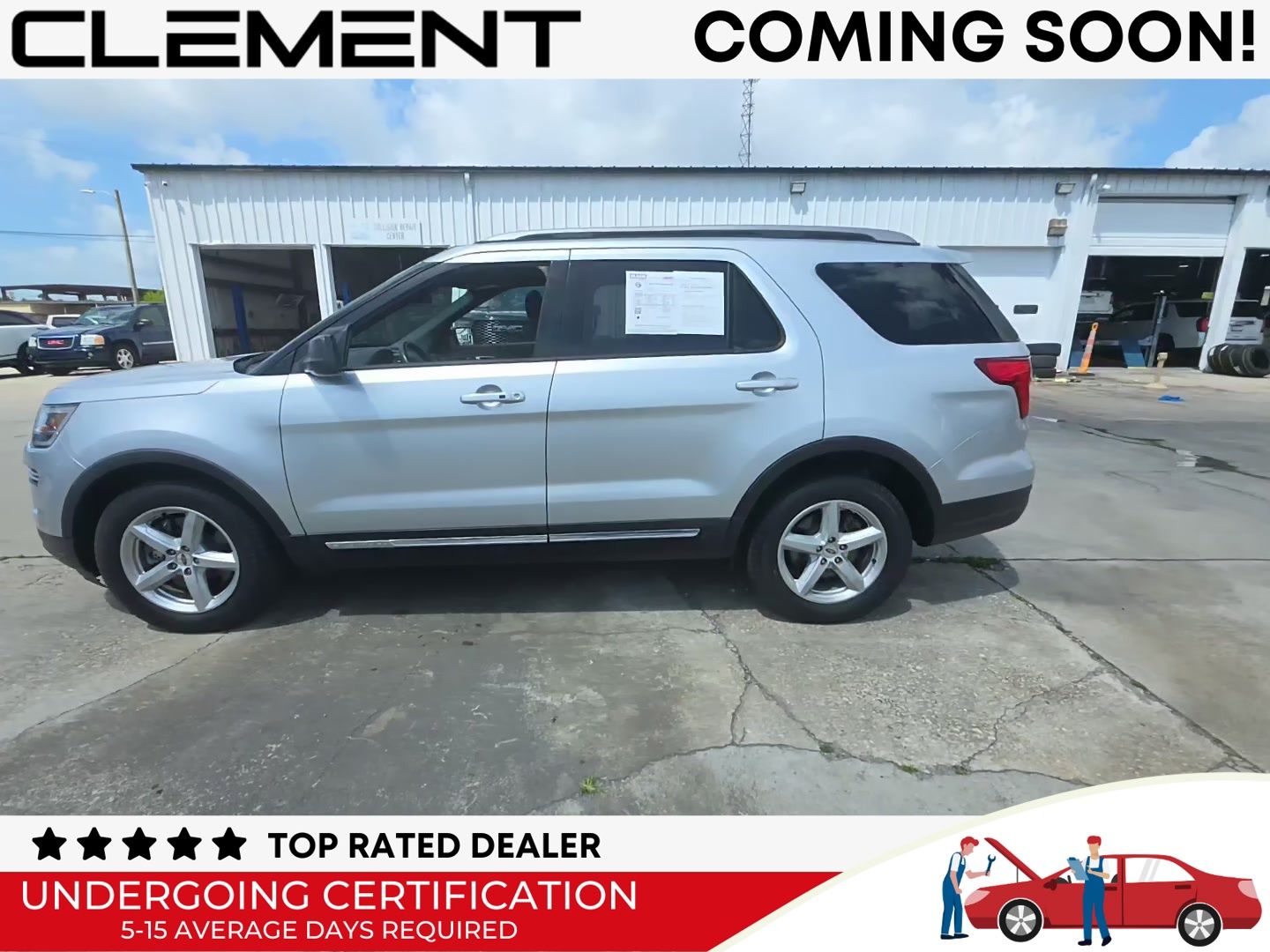 Ingot Silver 2019 Ford Explorer SUV / Crossover Front-Wheel Drive 6-Speed Automatic