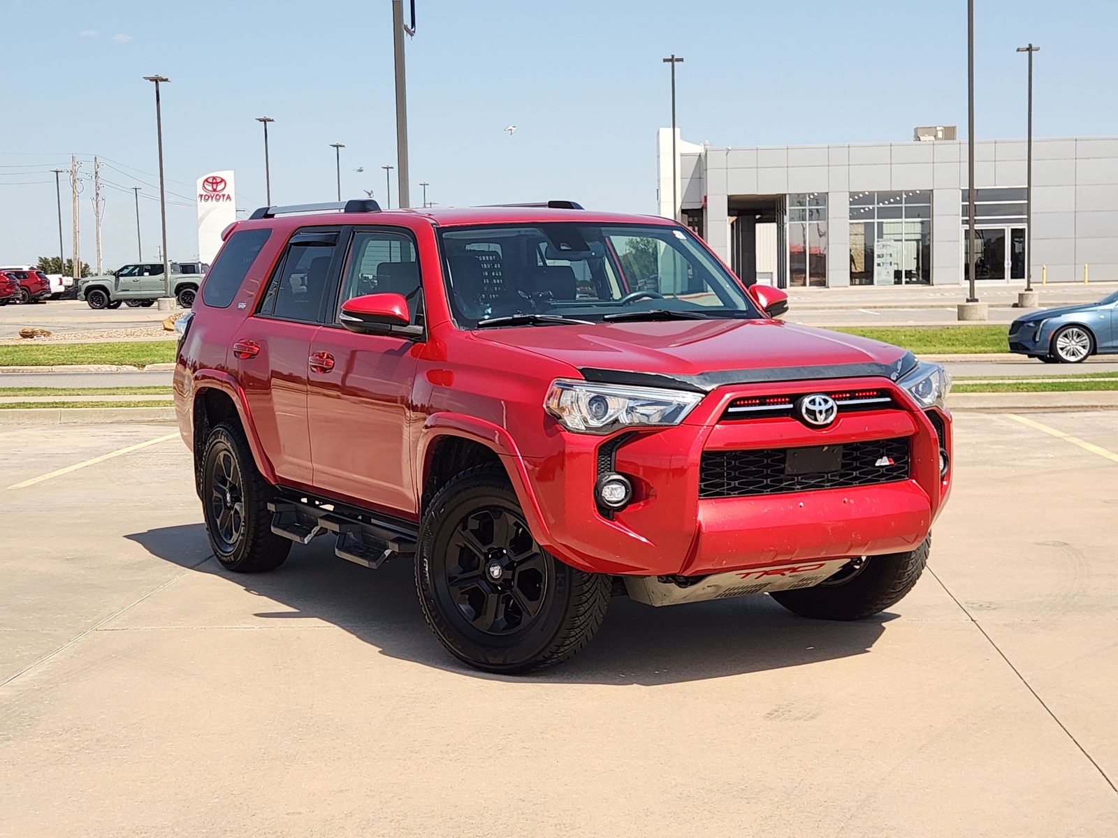 Barcelona Red Metallic 2021 Toyota 4Runner SUV / Crossover Four-Wheel Drive 5-Speed Automatic Overdrive
