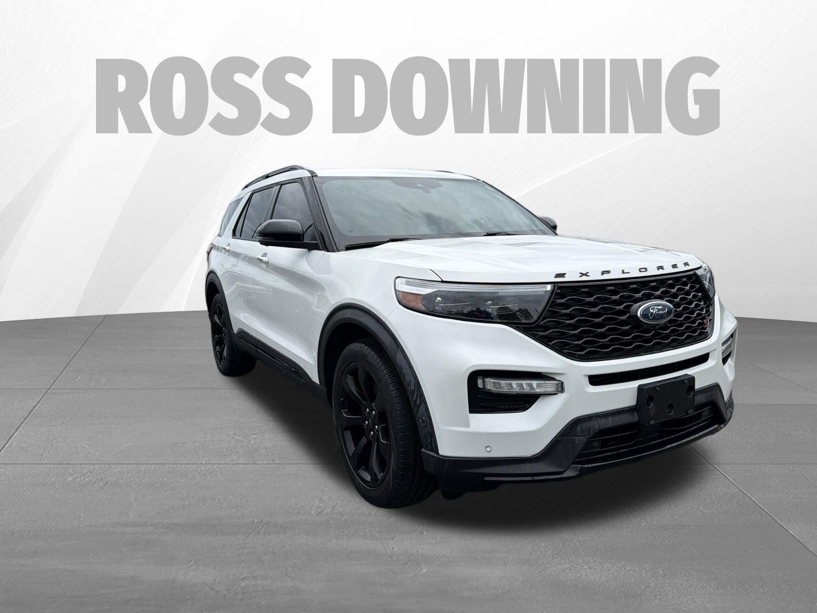 2020 Ford Explorer ST White at Ross Downing Buick GMC