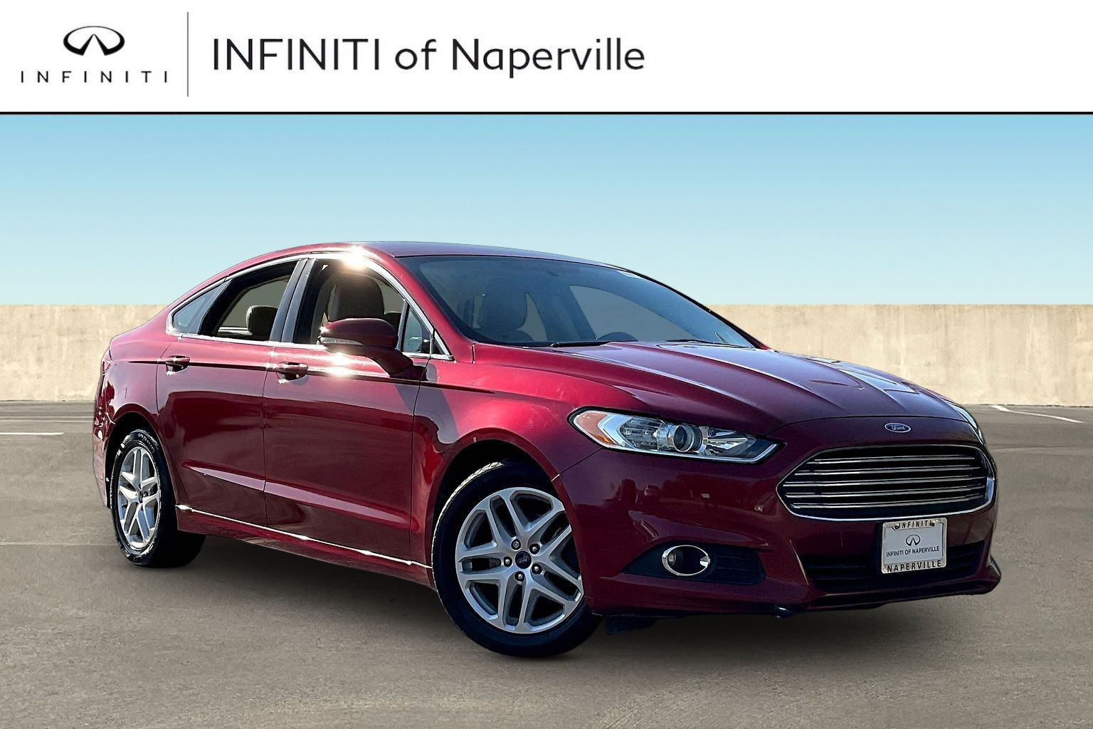 Ruby Red Metallic 2016 Ford Fusion Sedan Front-Wheel Drive 6-Speed Automatic