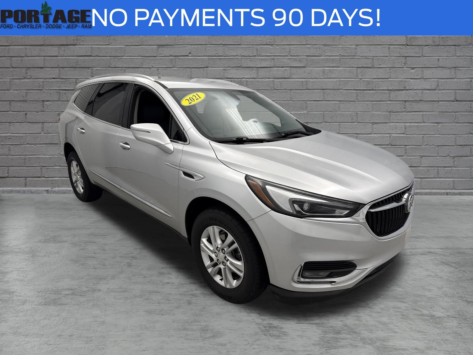 Quicksilver Metallic 2021 Buick Enclave SUV / Crossover Front-Wheel Drive 9-Speed Automatic