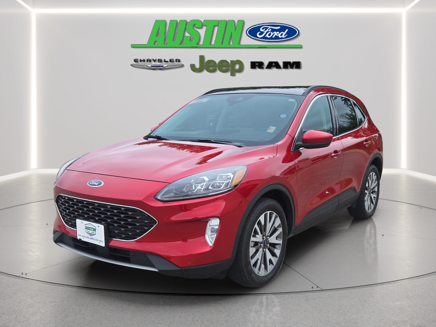 Red Metallic 2022 Ford Escape SUV / Crossover All-Wheel Drive 8-Speed Automatic