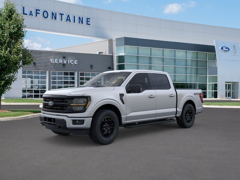 Silver Metallic 2026 Ford F-150 Pickup Truck Four-Wheel Drive Automatic