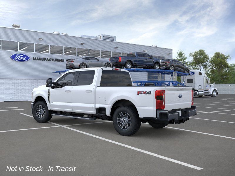 New 2026 Star White Metallic Tri-Coat Ford Lariat image 5