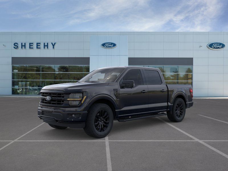 New 2026 Agate Black Metallic Ford XLT image 3