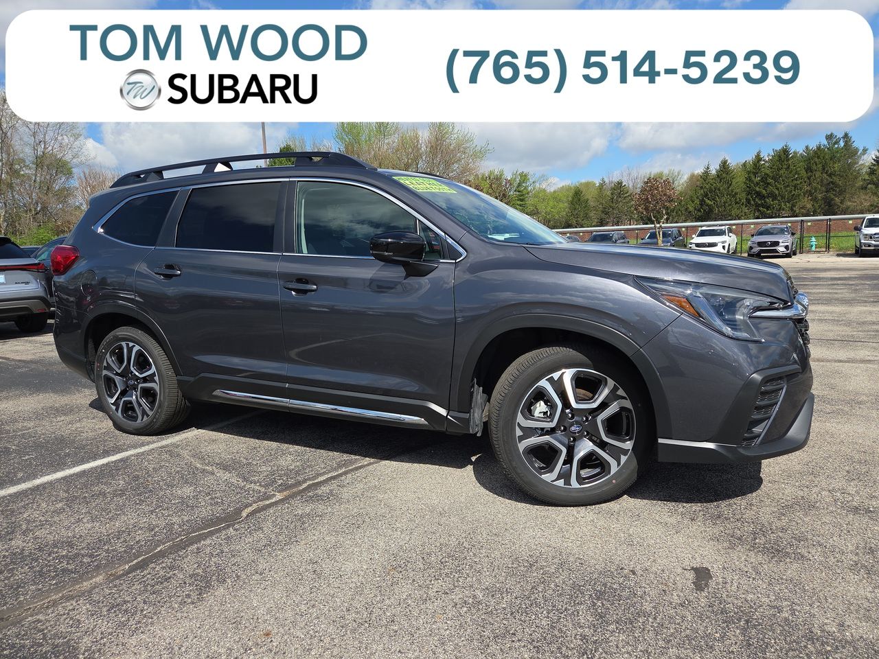 Magnetite Gray Metallic 2025 Subaru Ascent Limited 7-Passenger AWD SUV / Crossover All-Wheel Drive Continuously Variable Transmission