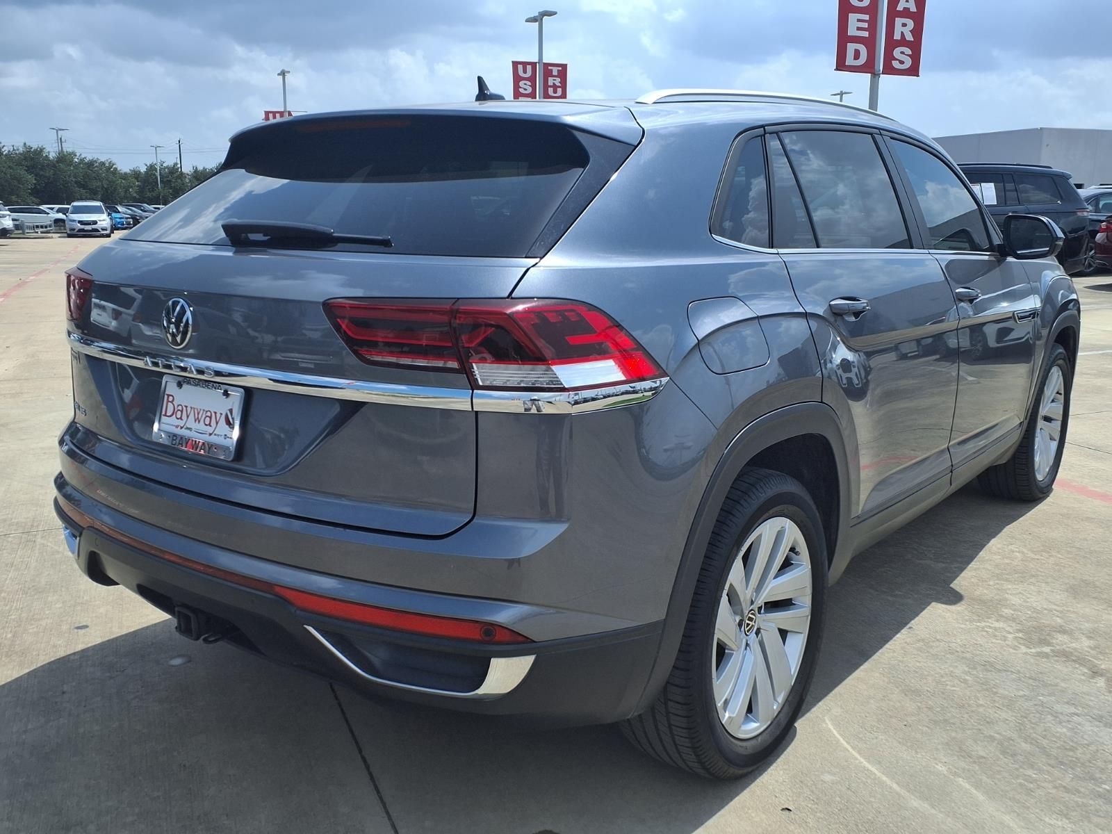 2023 Volkswagen Atlas Cross Sport 3.6L V6 SE w/Technology Gray at DeMontrond Auto Country