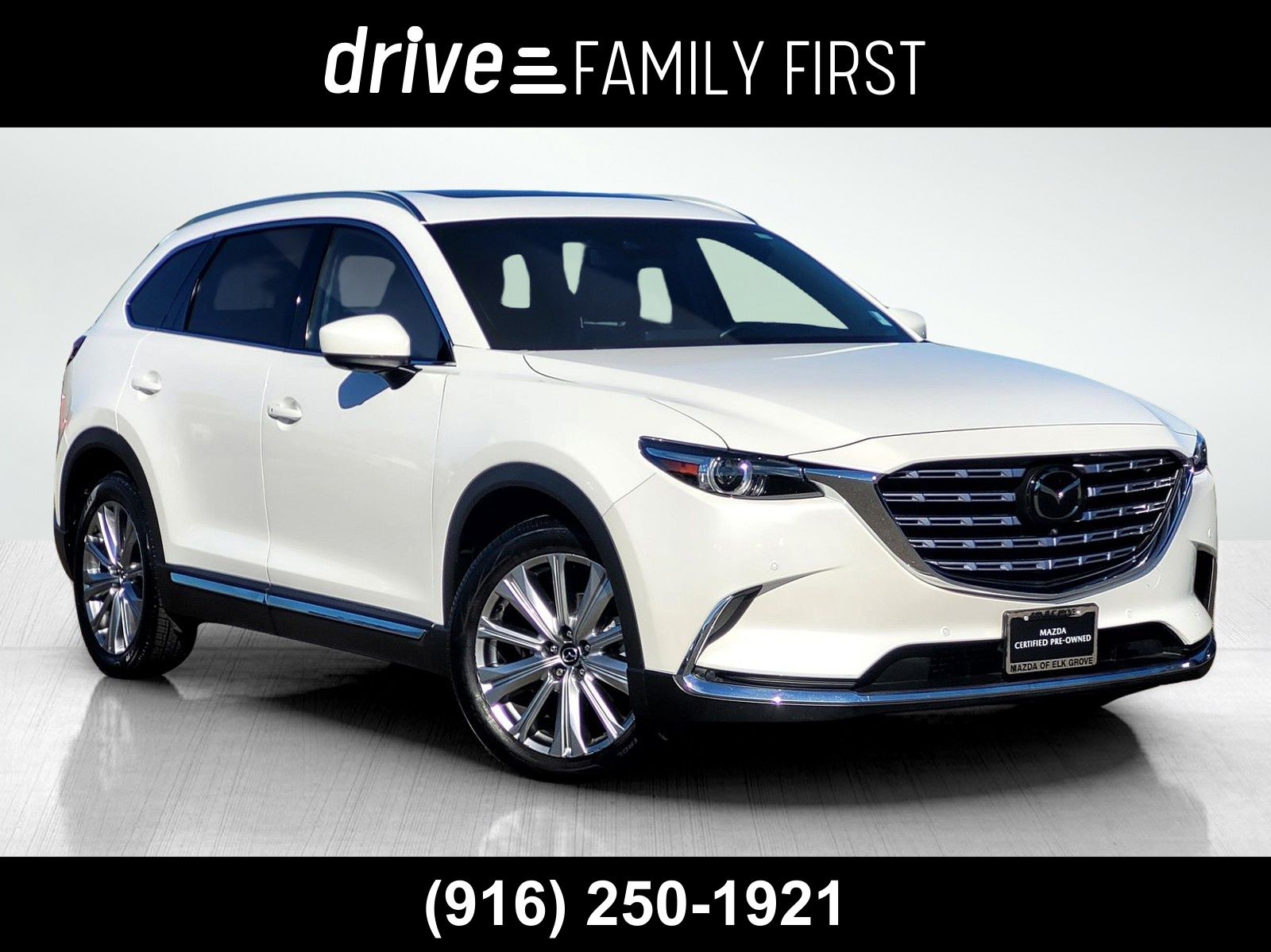 Snowflake White Pearl Mica 2022 Mazda CX-9 SUV / Crossover All-Wheel Drive 6-Speed Automatic