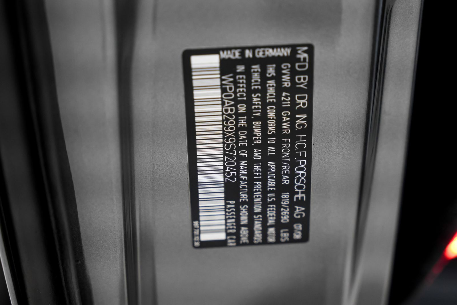 2009 Porsche 911 Carrera 4S — photo 46