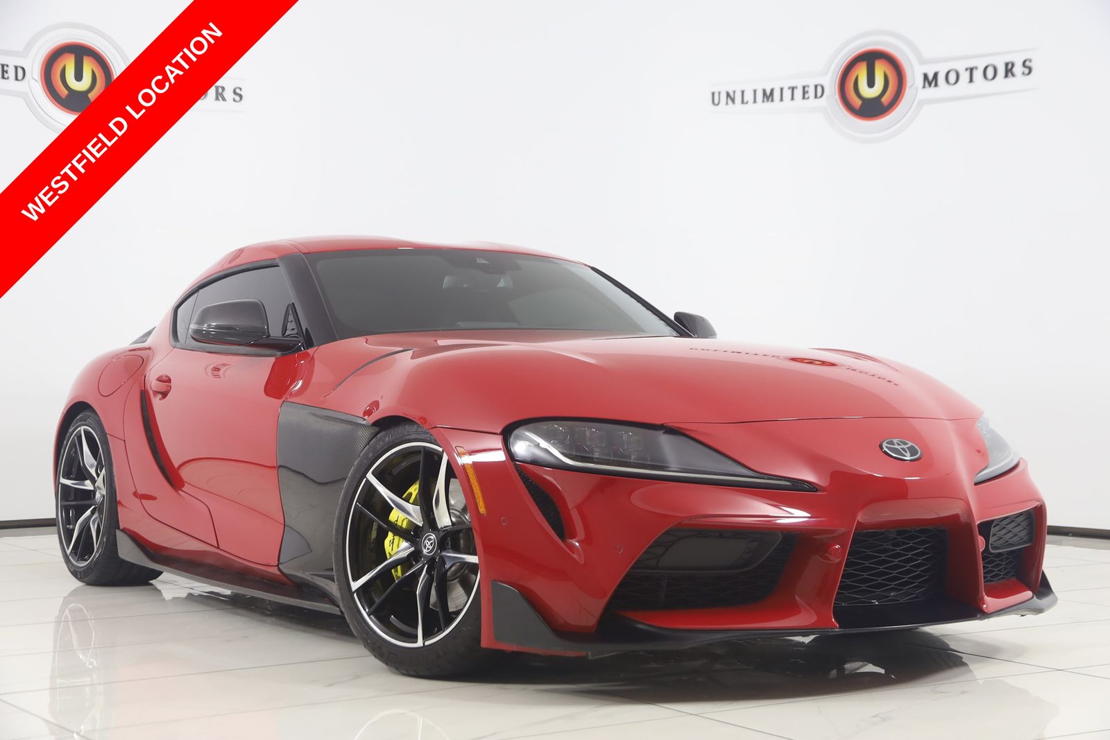 Renaissance Red 2022 Toyota Supra Coupe Rear-Wheel Drive 8-Speed Automatic