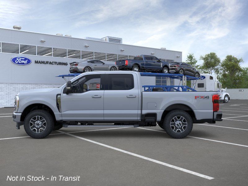 New 2026 Glacier Gray Metallic Tri-Coat Ford Lariat image 4