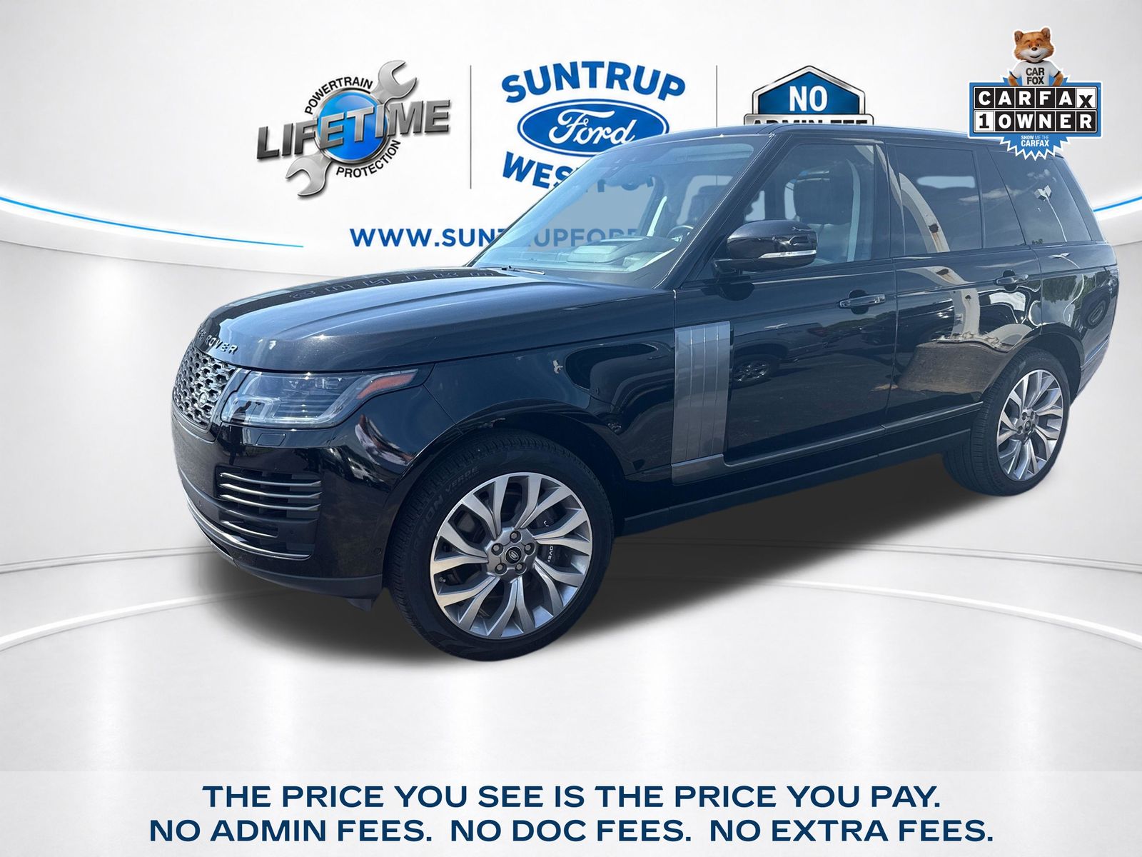Santorini Black Metallic 2021 Land Rover Range Rover SUV / Crossover All-Wheel Drive 8-Speed Automatic