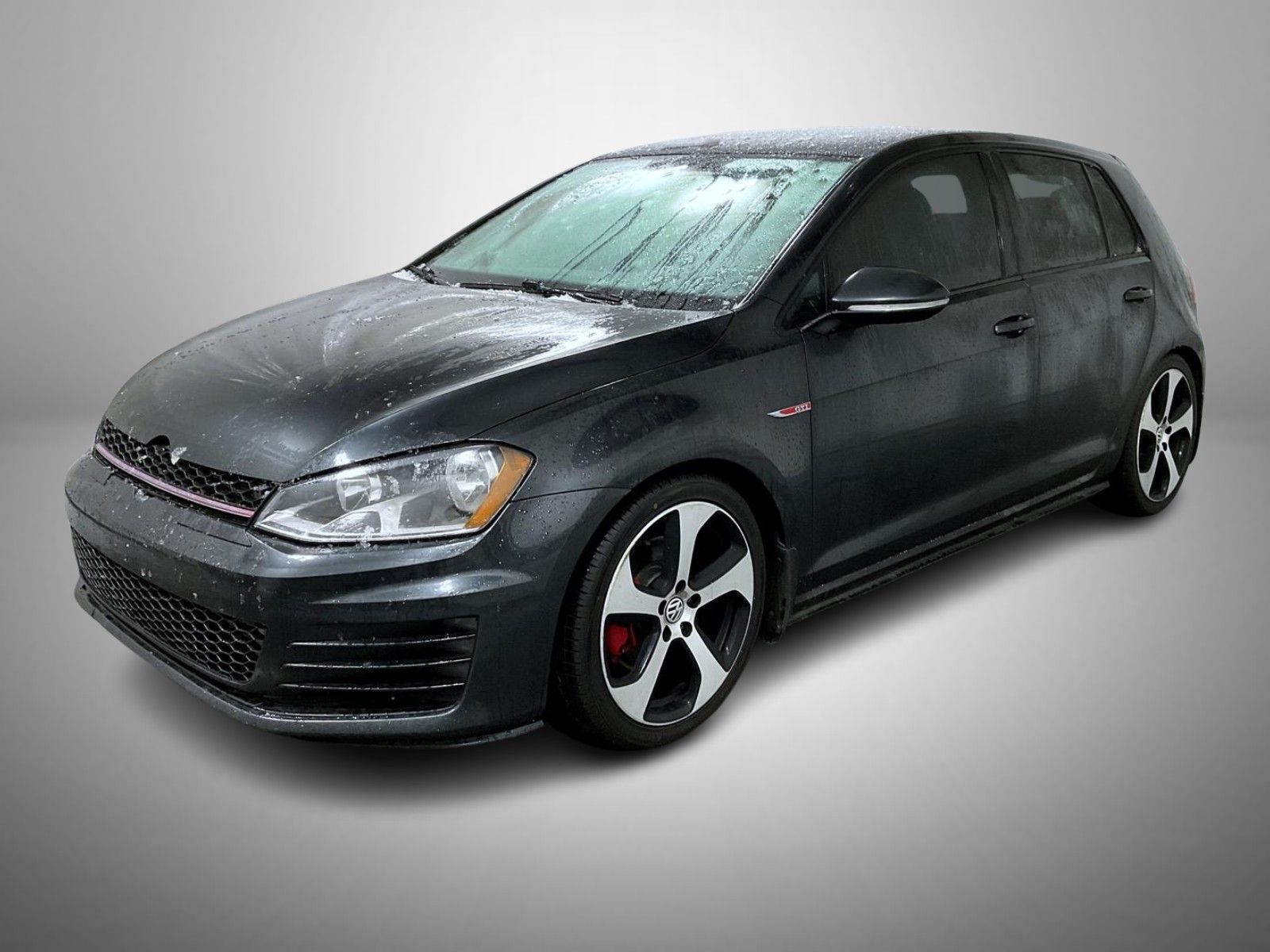 Gray 2017 Volkswagen Golf GTI 2.0T S 4-Door FWD Hatchback Front-Wheel Drive 6-Speed Manual