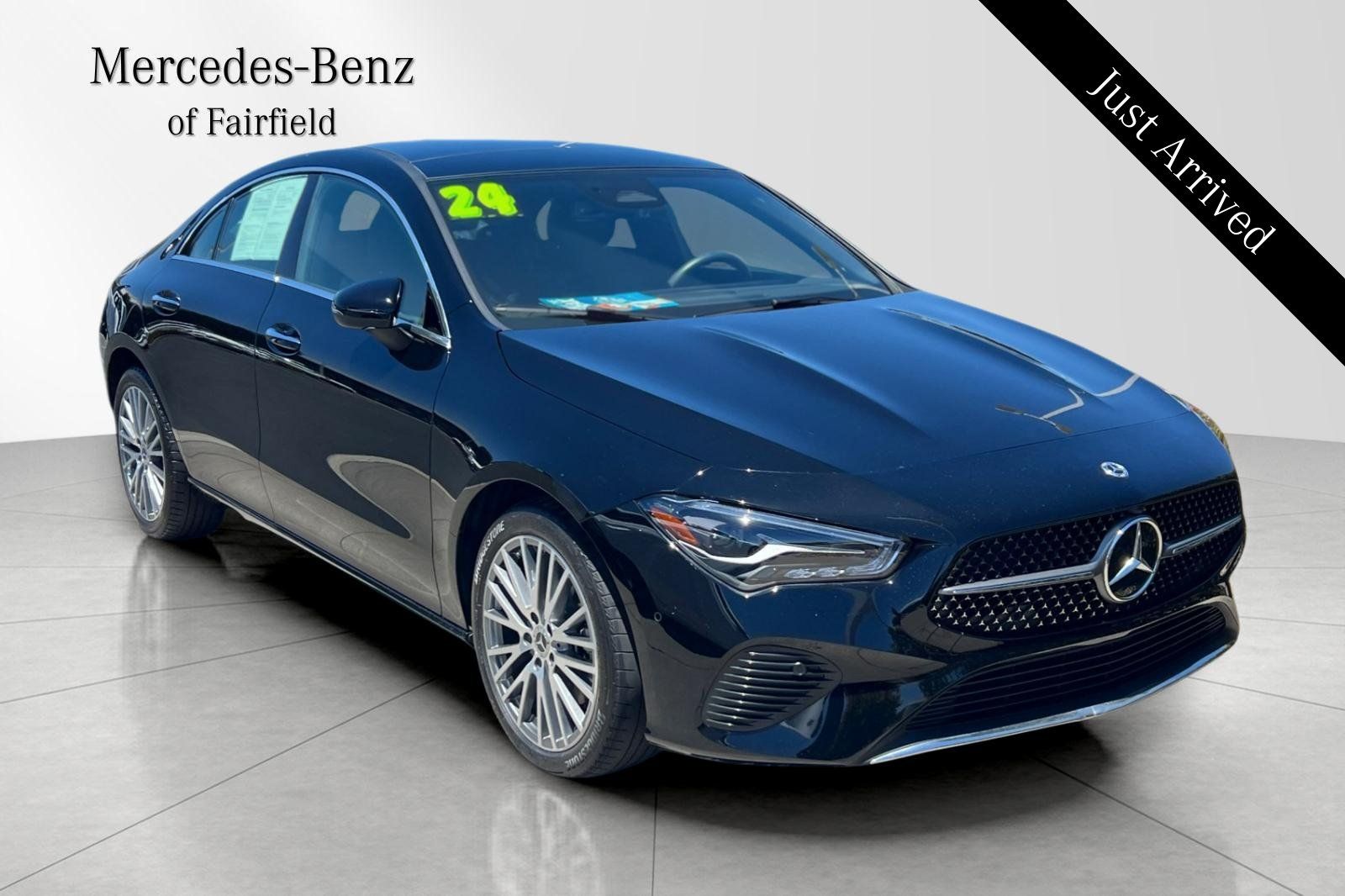 Black 2024 Mercedes-Benz CLA Coupe Front-Wheel Drive 8-Speed Dual Clutch