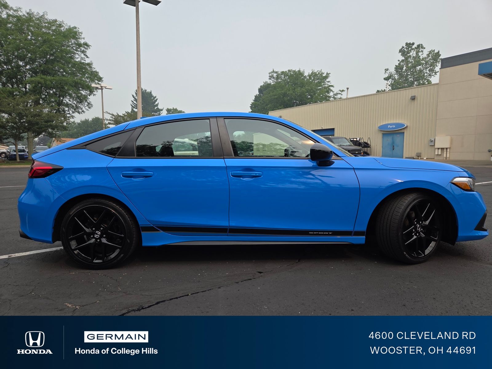 Certified Used 2023 Blue Honda Sport image 14