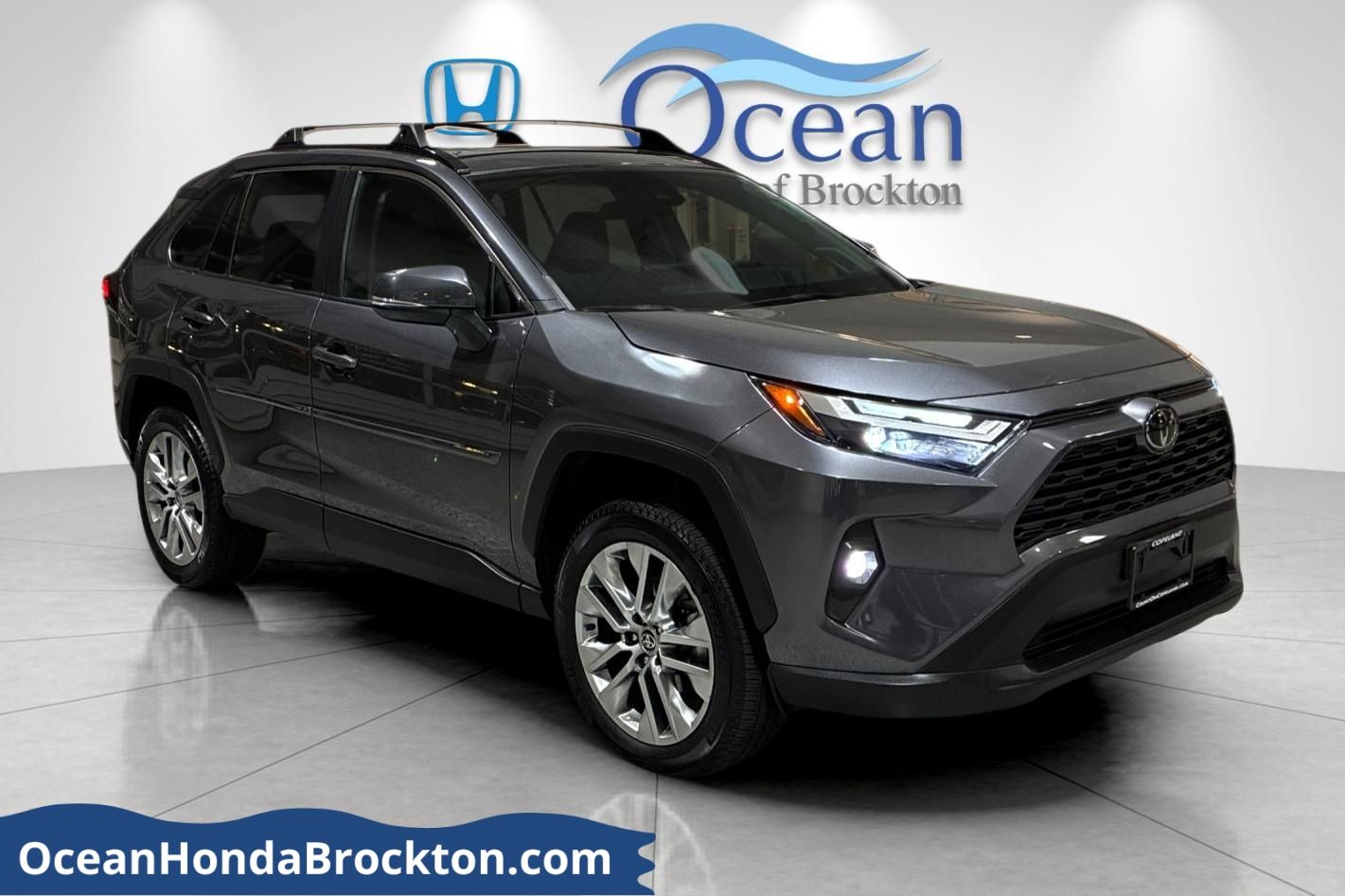 Magnetic Gray 2024 Toyota RAV4 XLE Premium AWD SUV / Crossover All-Wheel Drive 8-Speed Automatic