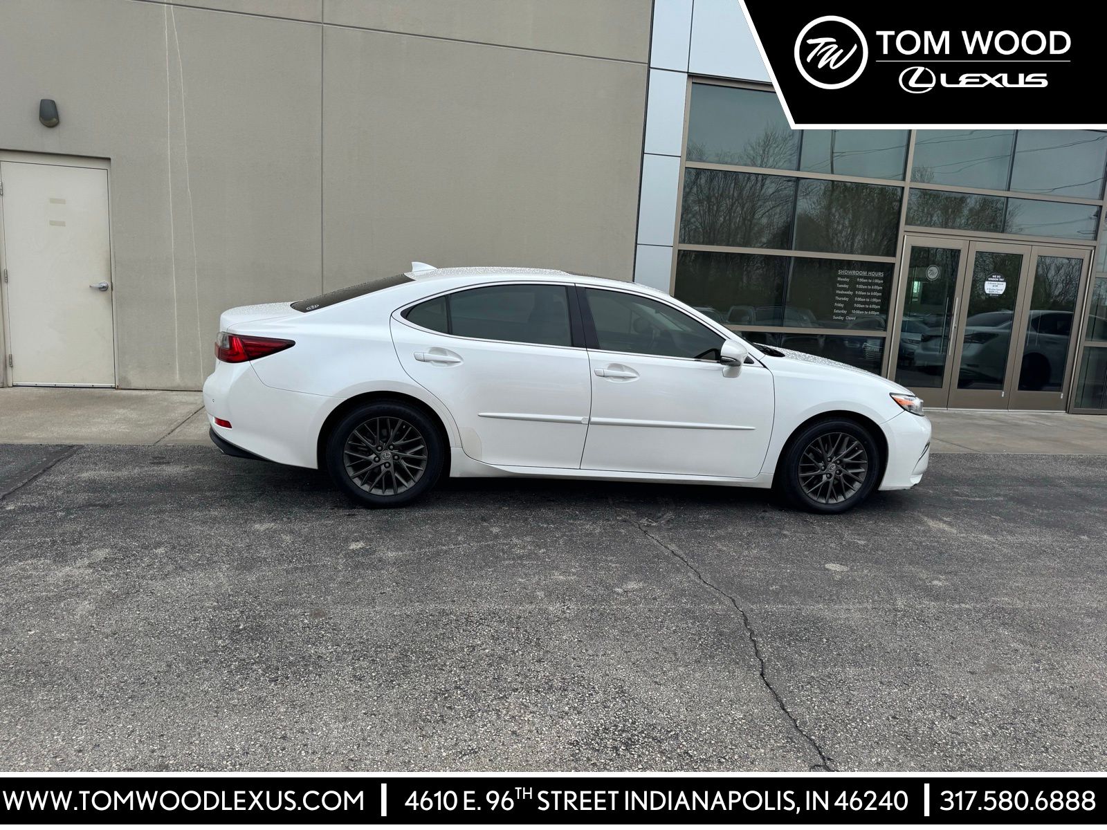 Eminent White Pearl 2018 Lexus ES 350 FWD Sedan Front-Wheel Drive 6-Speed Automatic