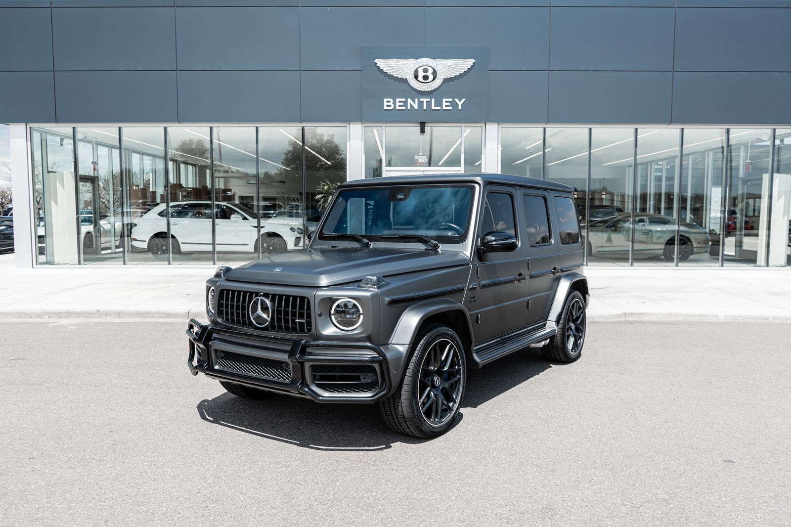 Gray (designo Graphite Metallic) 2021 Mercedes-Benz G-Class AMG G 63 4MATIC SUV / Crossover All-Wheel Drive 9-Speed Automatic