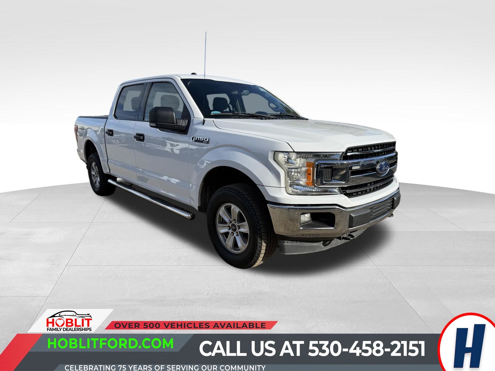 Oxford White 2018 Ford F-150 Pickup Truck Four-Wheel Drive Automatic