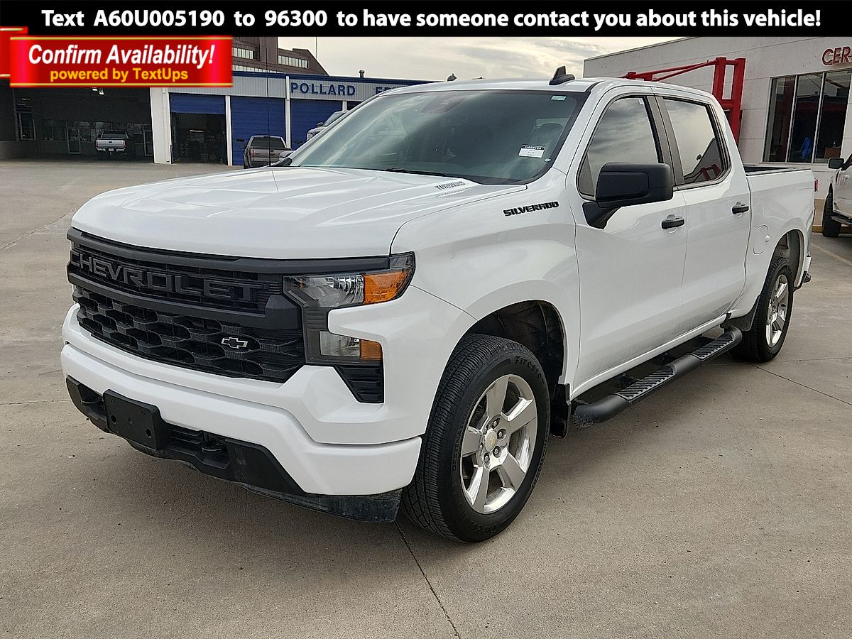 2025 Chevrolet Silverado 1500 Custom Crew Cab RWD