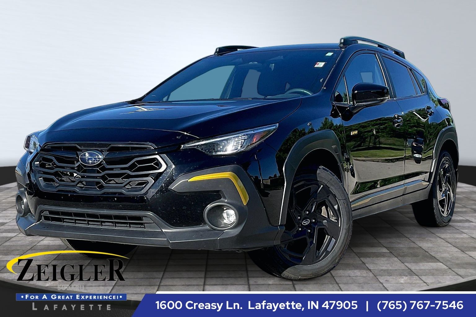 Crystal Black Silica 2025 Subaru Crosstrek SUV / Crossover All-Wheel Drive Continuously Variable Transmission