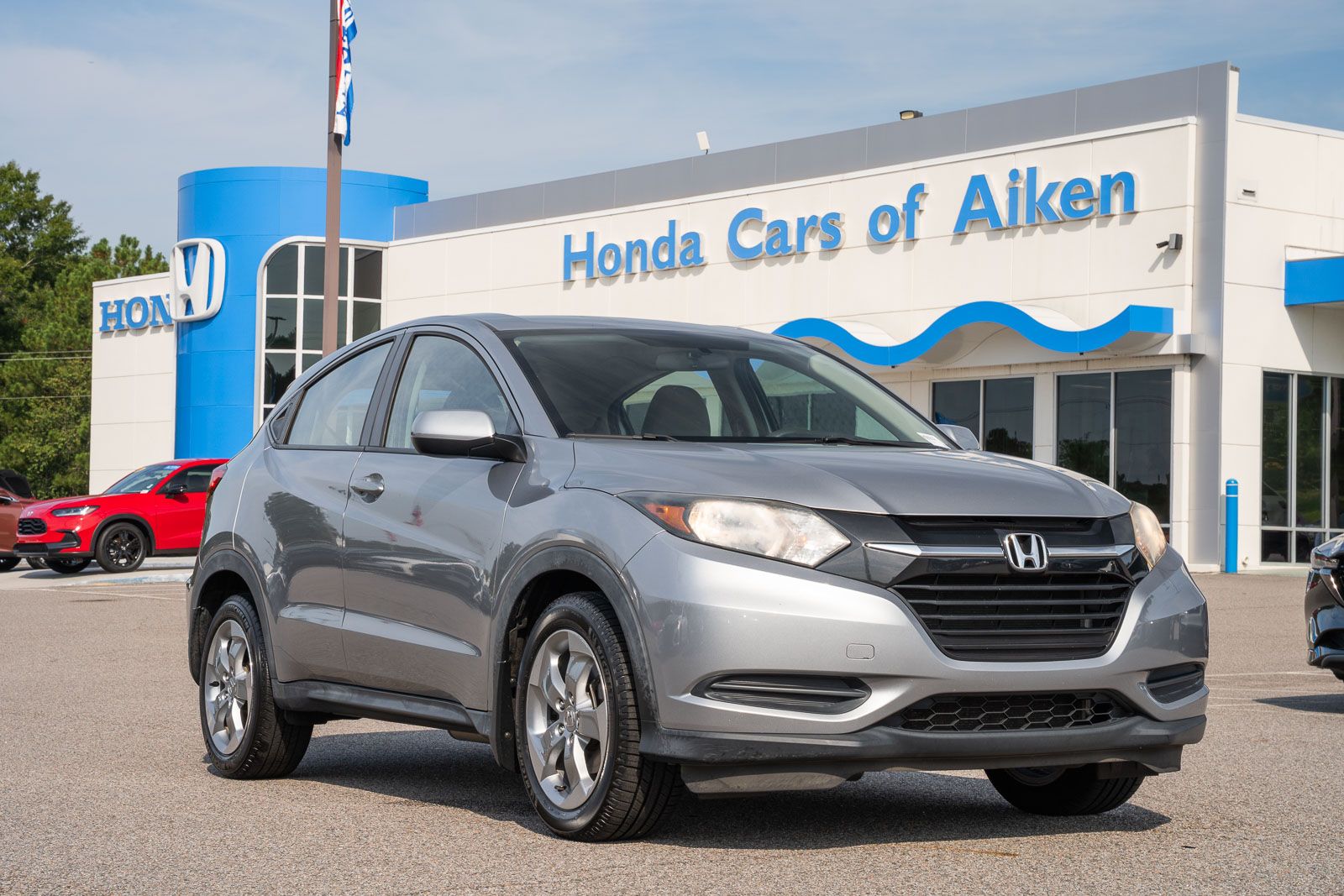 Lunar Silver Metallic 2018 Honda HR-V SUV / Crossover Front-Wheel Drive Continuously Variable Transmission