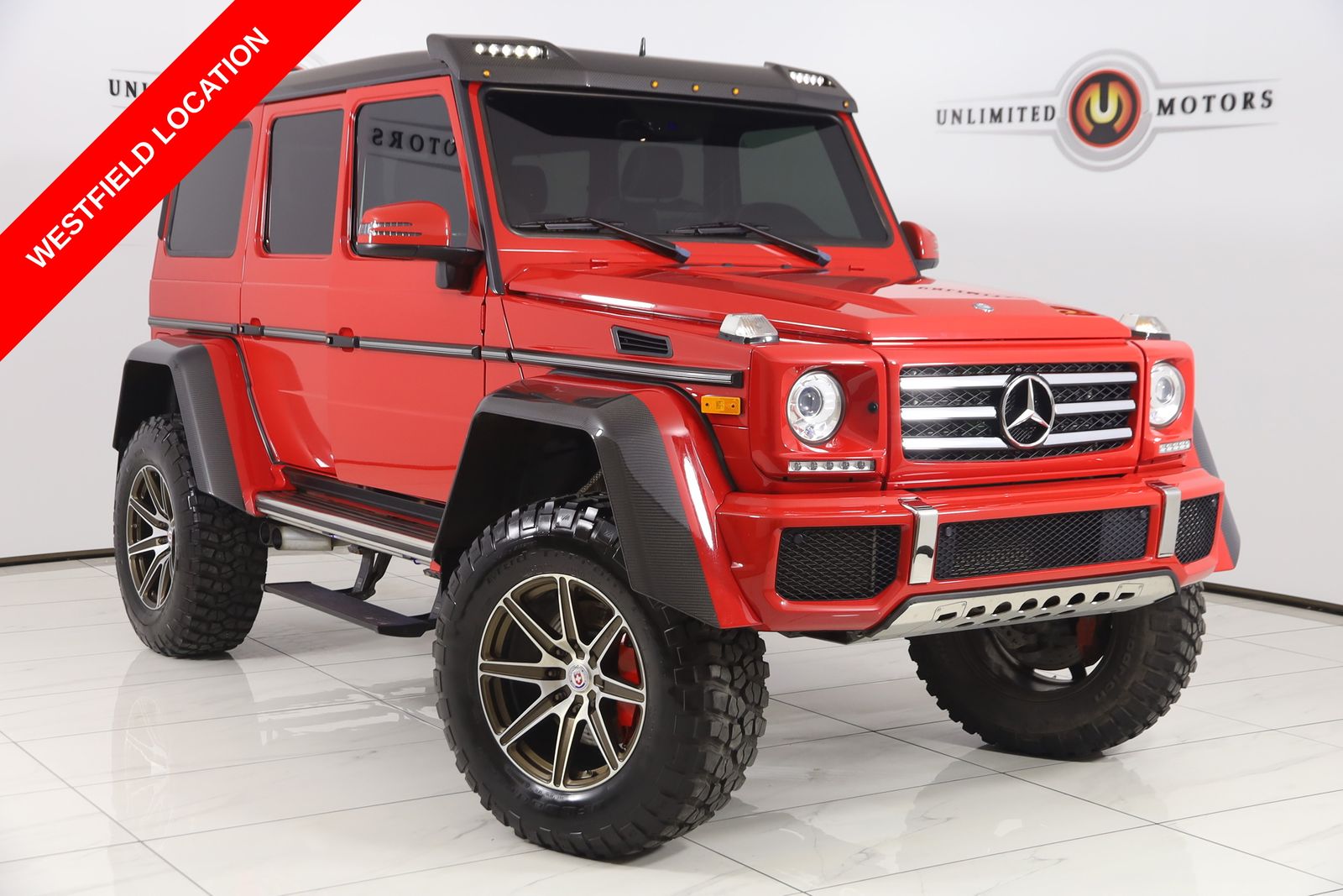 Magma Red 2017 Mercedes-Benz G-Class SUV / Crossover All-Wheel Drive 7-Speed Automatic