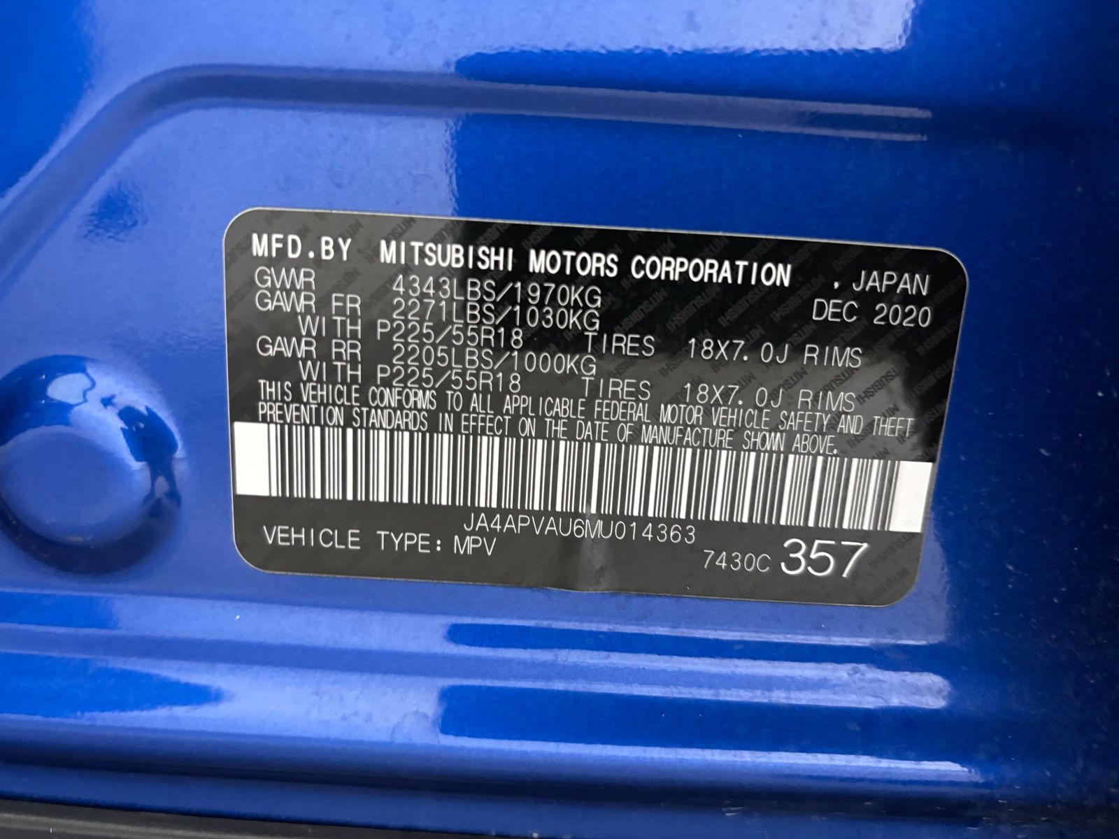 Used Car 2021 Mitsubishi Outlander Sport  2.0 Se For Sale Under $15,000 In Austin, Texas