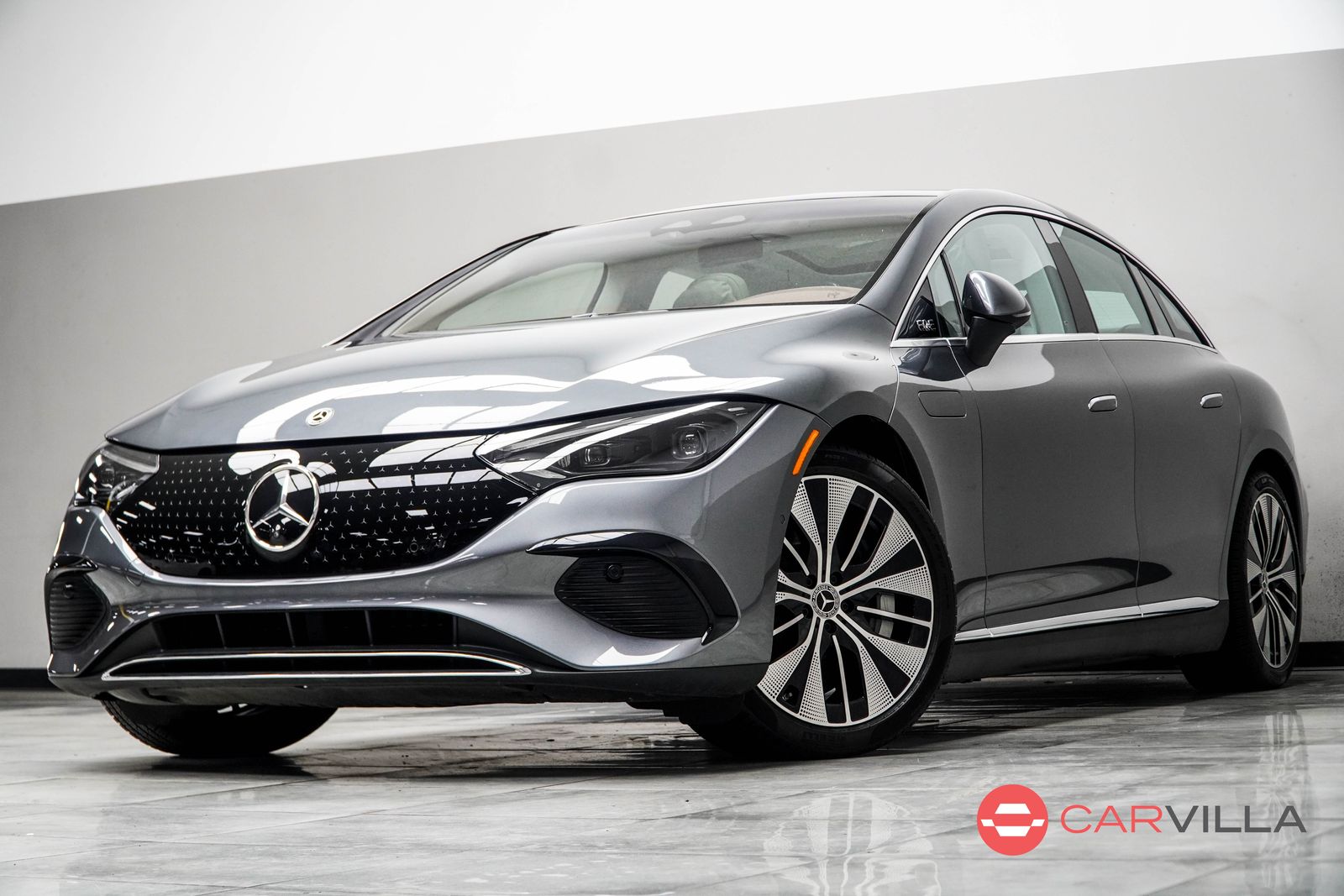 Gray 2025 Mercedes-Benz EQE 500 4MATIC Sedan All-Wheel Drive 1-Speed Automatic