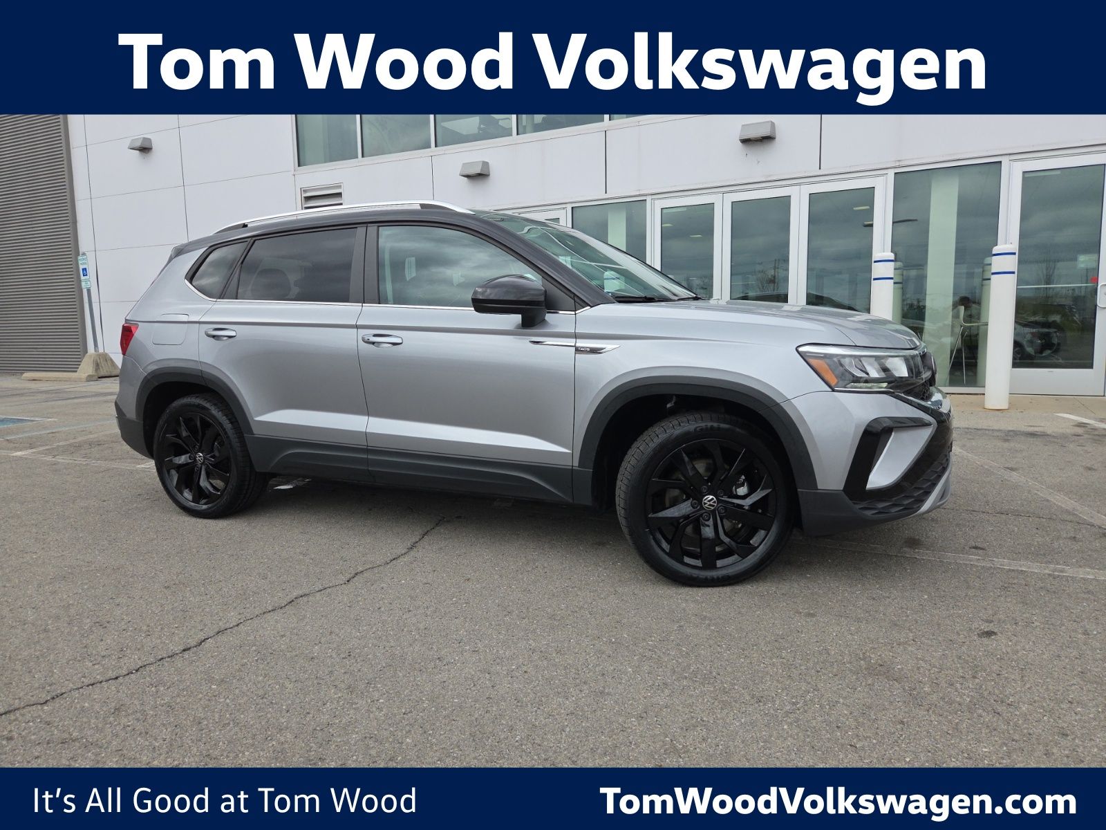 used 2023 Volkswagen Taos car, priced at $24,000