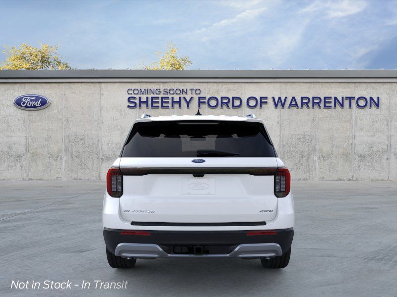 New 2026 Star White Metallic Tri-Coat Ford Platinum image 7