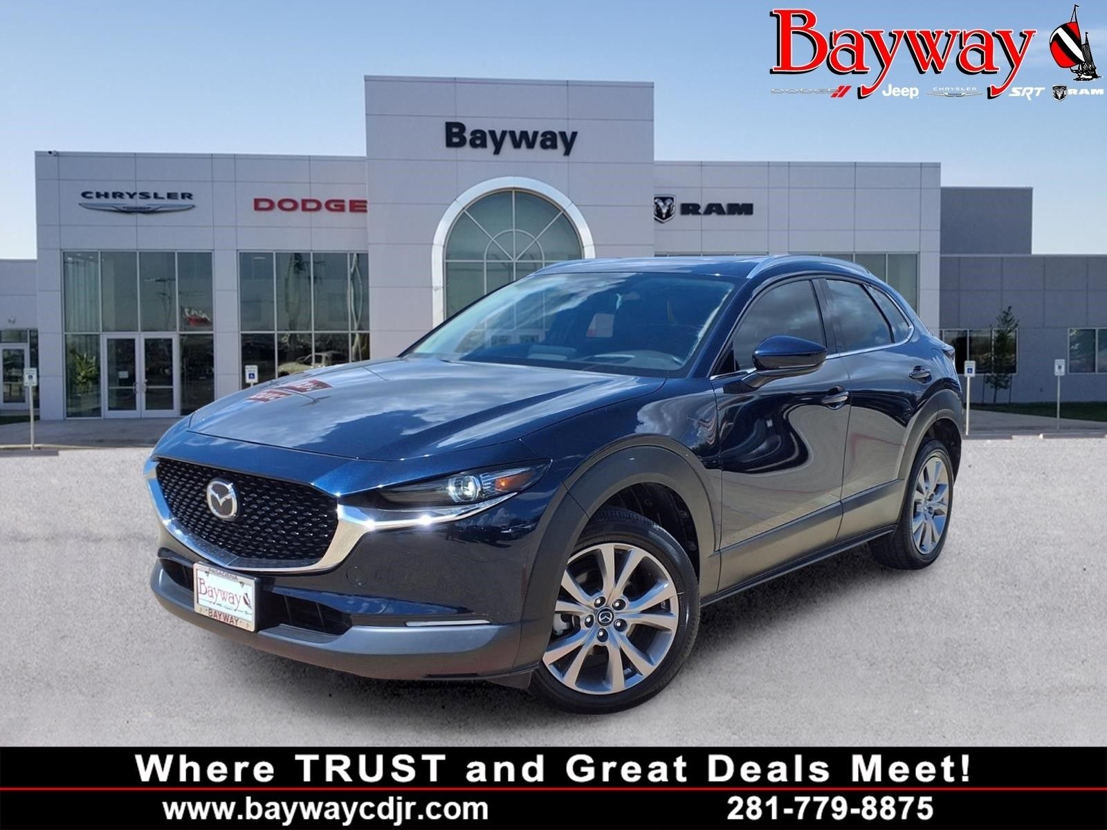 2023 Mazda CX-30 2.5 S Premium Package Blue at Cook Ford