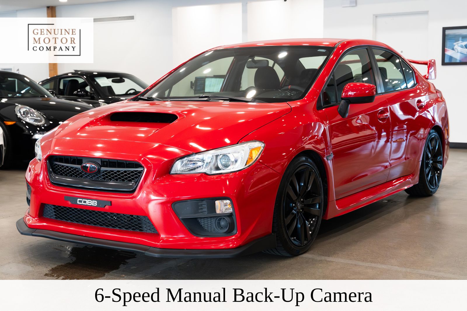 Pure Red 2016 Subaru WRX AWD Sedan All-Wheel Drive 6-Speed Manual