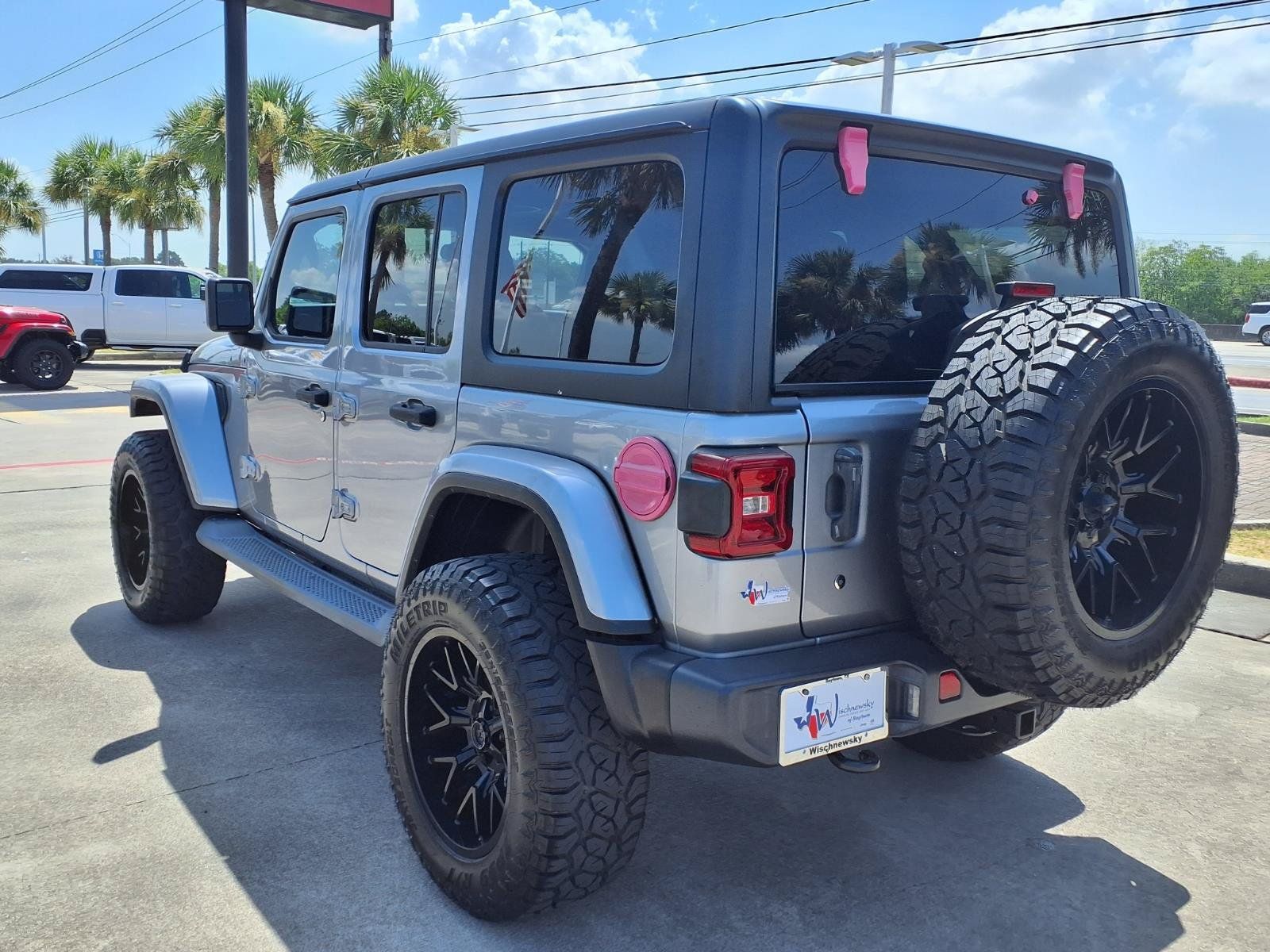 2018 Jeep Wrangler Unlimited Sahara Silver at Cook Ford