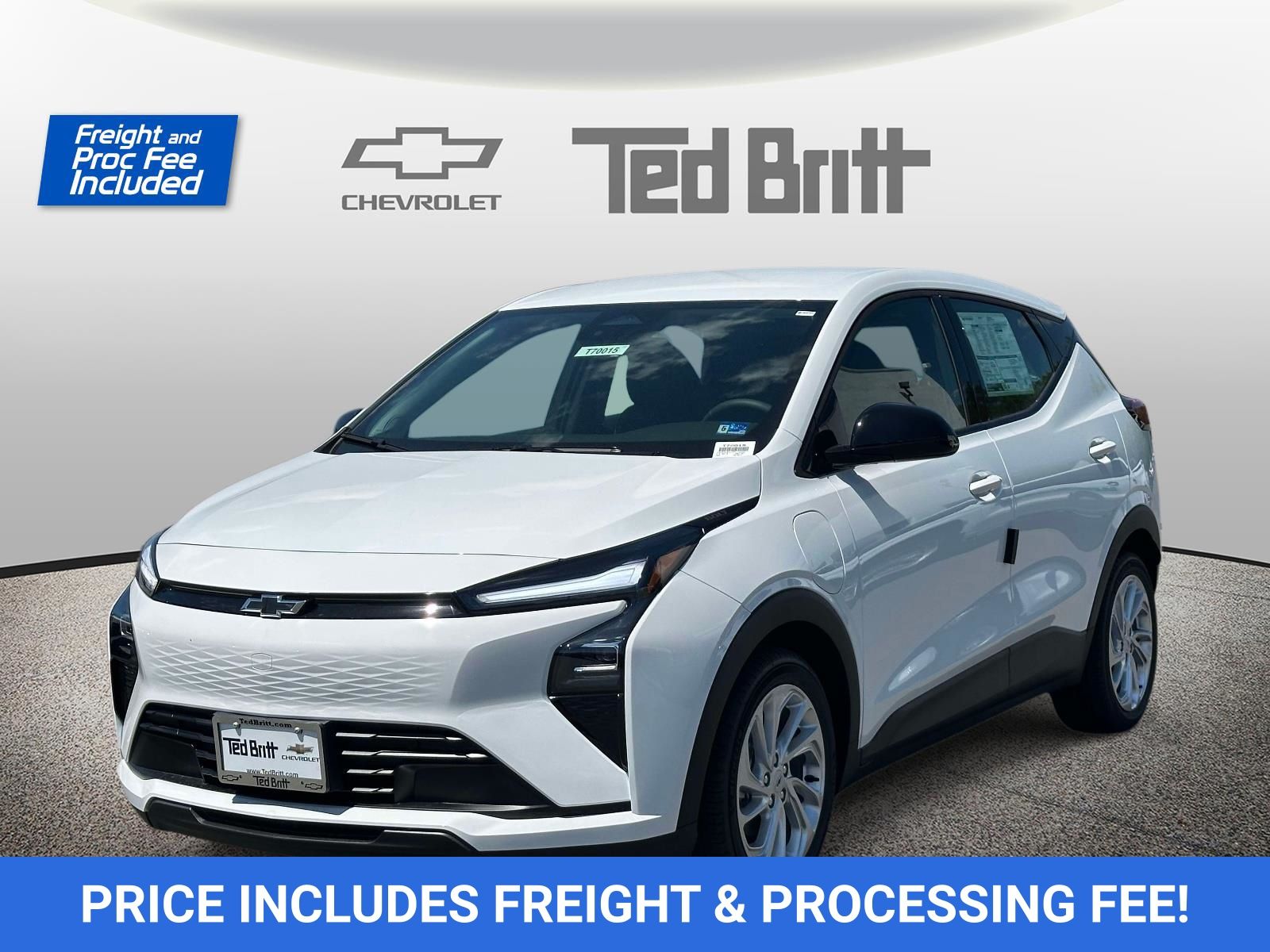 Summit White 2027 Chevrolet Bolt SUV / Crossover Front-Wheel Drive 1-Speed Automatic