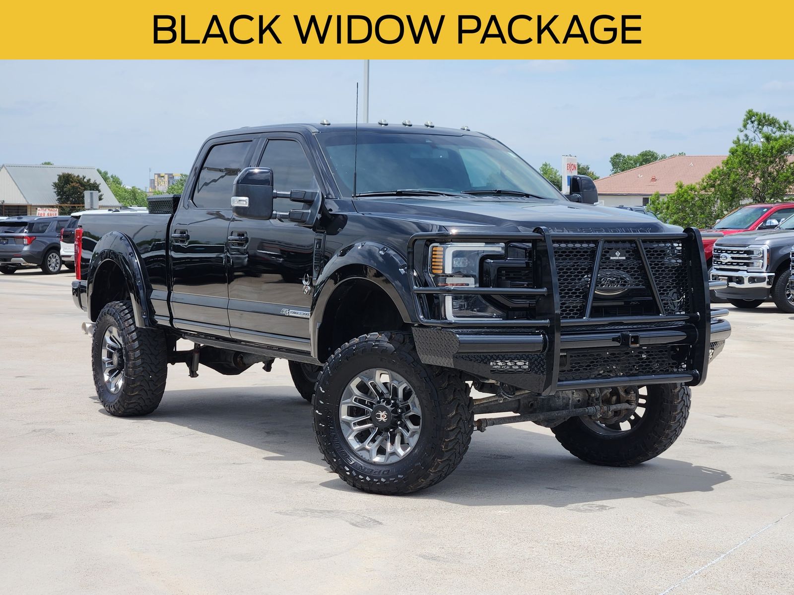 Black Metallic 2022 Ford F-250 Super Duty Pickup Truck Four-Wheel Drive Automatic