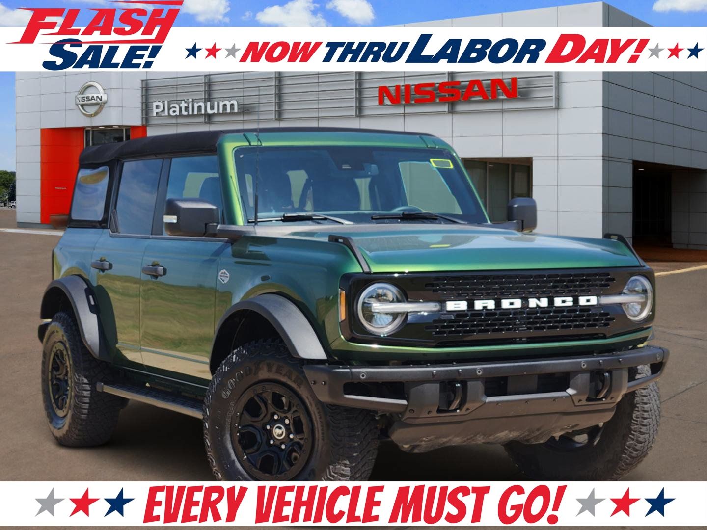 Green Metallic 2024 Ford Bronco SUV / Crossover Four-Wheel Drive Automatic