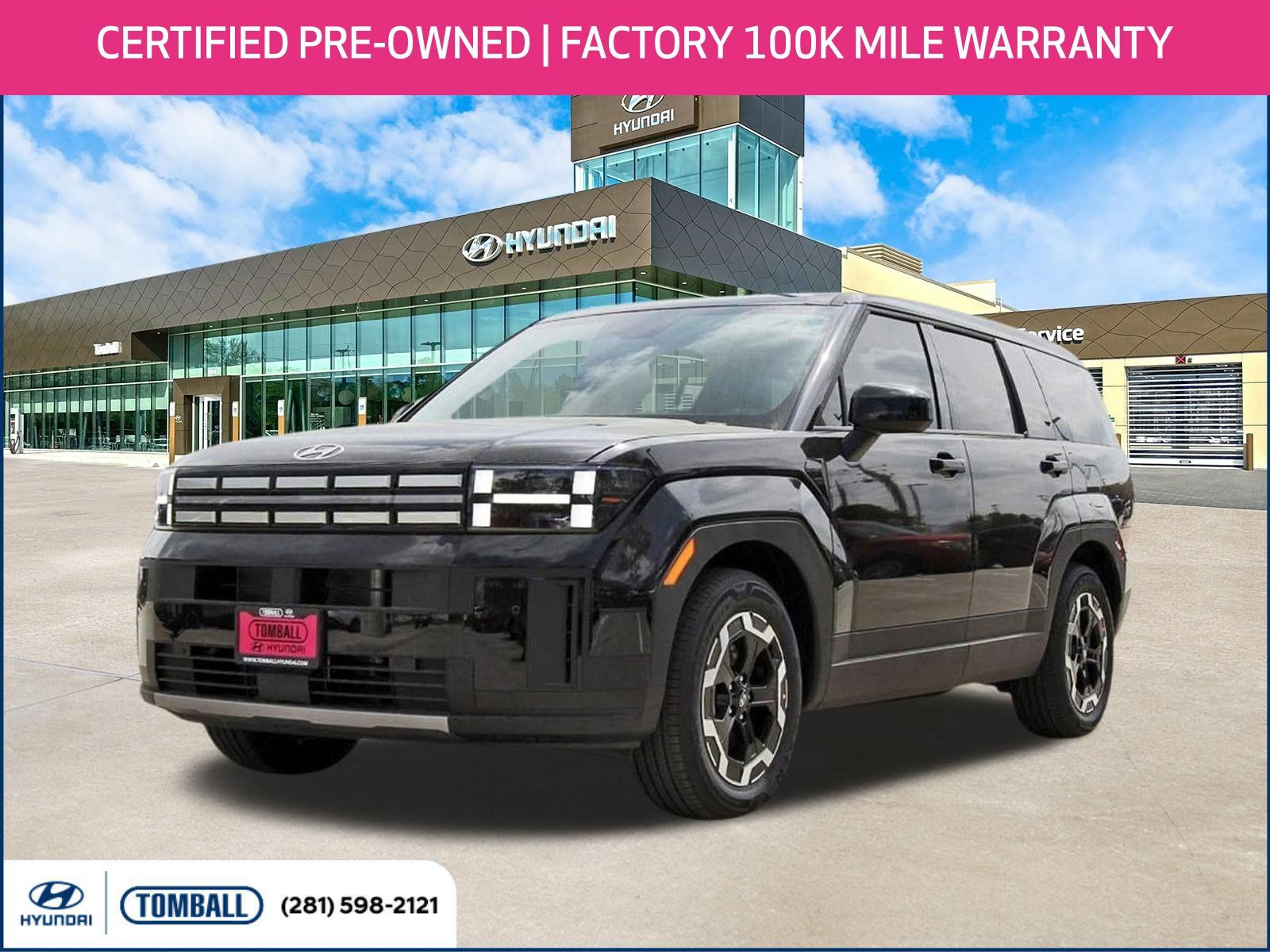 Phantom Black 2026 Hyundai Santa Fe SUV / Crossover Front-Wheel Drive 8-Speed Automatic