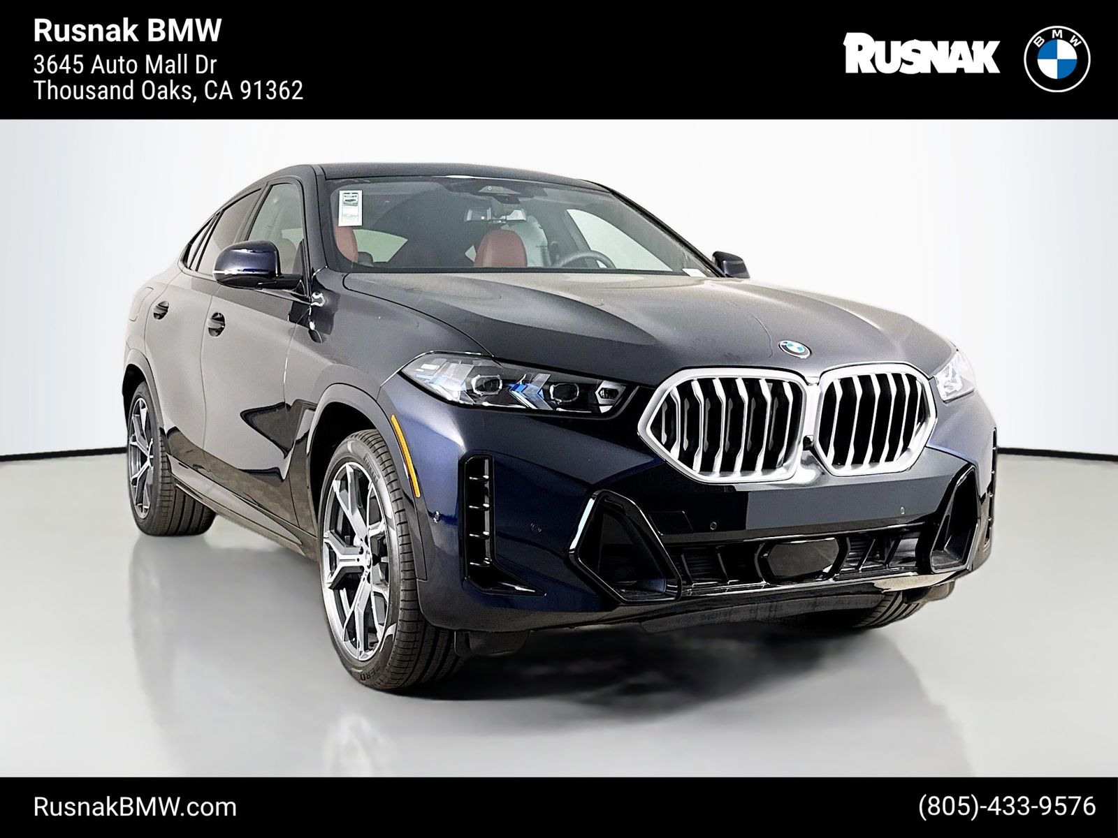 Carbon Black Metallic 2026 BMW X6 SUV / Crossover All-Wheel Drive 8-Speed Automatic