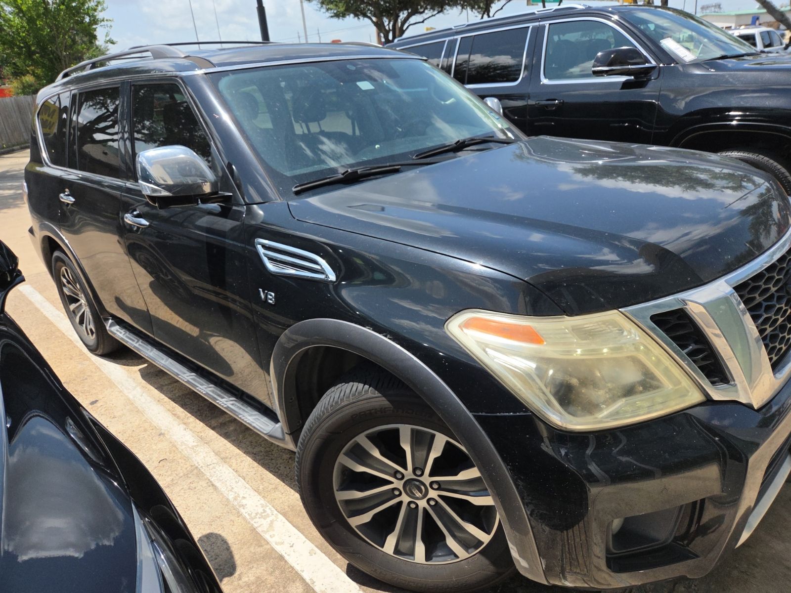 Super Black 2018 Nissan Armada SUV / Crossover 4X2 7-Speed Automatic